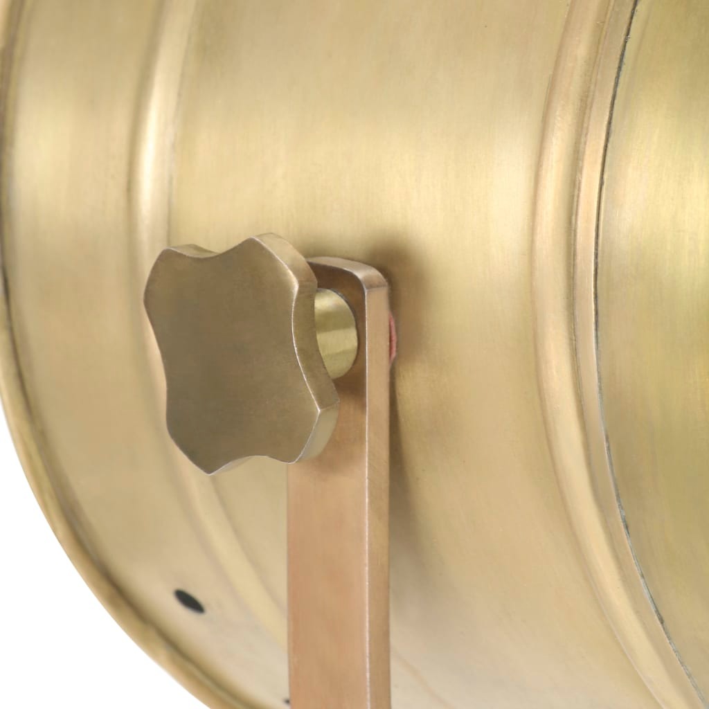 Noir | Adjustable Tripod Floor Lamp in Mango Wood – Brass Finish 165 cm - Lamps