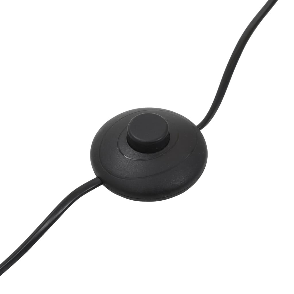 Sana | Beige Paper Floor Lamp with Steel Base – 135 cm Dual E14 Sockets - Lamps